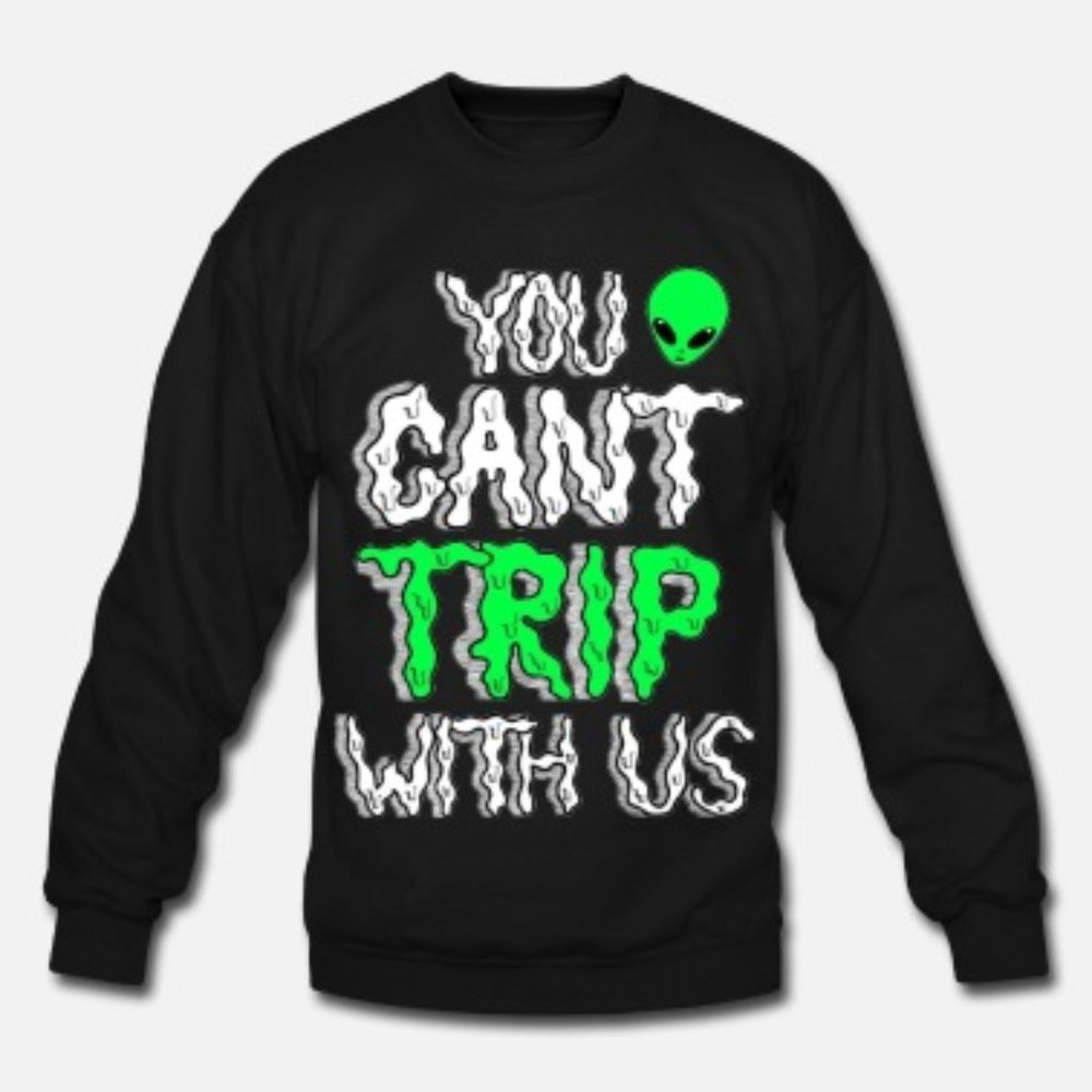 trippy alien hoodie